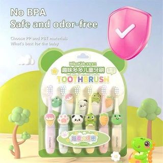 SET 6 BÀN CHẢI HÌNH THÚ CHO BÉ