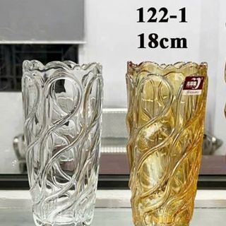 BÌNH CẮM HOA MIỆNG BÈO 18CM DELI VÀNG HP122- 1HA