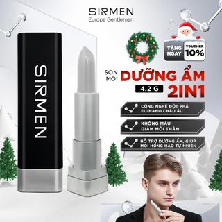 Son dưỡng nam 2 in 1 nguyên liệu châu Âu SIRMEN Europe Gentlemen 4.2g chiết xuất tự nhiên công nghệ EU-Nano