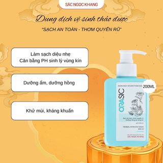 Dung Dịch Vệ Sinh Thảo Dược Orasic [Chai 200ml]