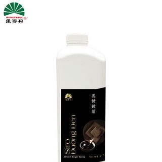 Siro Đường Đen (Thùng 6 Chai x 2,5kg)