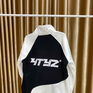 Áo khoác hoodie nam nữ dày dặn phối màu 4TYZ from rộng cá tính
