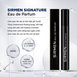 Combo Barcelona Europe Xịt thơm miệng Mint Cool Spray & 01 chai Nước hoa nam SIRMEN Eau de Parfum Châu Âu Europe Gentlemen chai 10ml thơm tự nhiên sang trọng