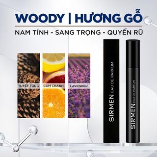 Combo Barcelona Europe Xịt thơm miệng Mint Cool Spray & 01 chai Nước hoa nam SIRMEN Eau de Parfum Châu Âu Europe Gentlemen chai 10ml thơm tự nhiên sang trọng