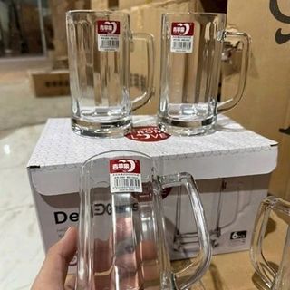 Bộ 6 Cốc thủy tinh Bia Quai ZB18 (THUNG 6B)