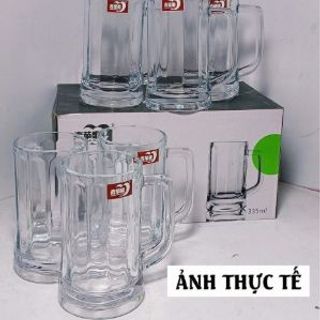 Bộ 6 Cốc thủy tinh Bia Quai ZB18 (THUNG 6B)