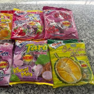 Kẹo chew mềm hương vị trái cây