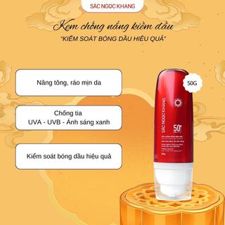 Kem Chống Nắng Kiềm Dầu [Tuýp 50g]