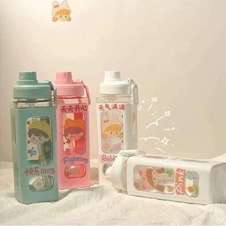 Bình Nước Nhựa Vuông 700ml TM (THÙNG 60C)