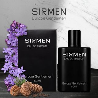 [Chai có hộp -  50ml] Nước hoa nam SIRMEN Eau de Parfum Châu Âu Europe Gentlemen cao cấp chai 50ml thơm tự nhiên sang trọng