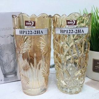 BÌNH CẮM HOA MIỆNG BÈO 24CM DELI VÀNG HP122 2HA