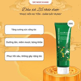 DẦU XẢ 26 THẢO DƯỢC (TUÝP 200G) TẶNG