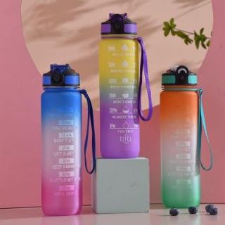 Bình Nước Nhựa Chia Vạch 1000ml TM (THÙNG 60C)