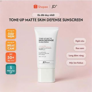 Kem chống nắng nâng tone kiềm dầu JDclinique Tone-up Matte Skin Defense Sunscreen SPF 50+ PA+++
