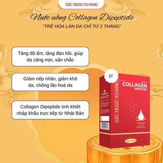 Nước Uống Collagen Dipeptide Sắc Ngọc Khang [Hộp 5 Túi]