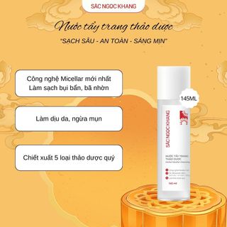 Nước Tẩy Trang Thảo Dược Sắc Ngọc Khang [Chai 145ml]
