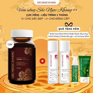 Viên Uống Sắc Ngọc Khang ++ [Hộp 120 Viên] Tặng 1 TRONG 3 QUÀ