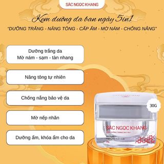 COMBO Kem Dưỡng Trắng Da - Mờ Nám Sạm Ngày & Đêm [Hộp 30g] TẶNG 1 TRONG 2 QUÀ