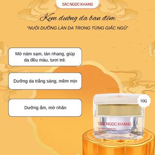 Kem Dưỡng Trắng Da Ban Đêm [Hũ 10g]