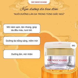 COMBO Kem Dưỡng Trắng Da - Mờ Nám Sạm Ngày & Đêm [Hộp 30g] TẶNG 1 TRONG 2 QUÀ
