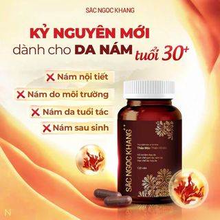 Viên Uống Sắc Ngọc Khang ++ [Hộp 120 Viên] Tặng 1 TRONG 3 QUÀ