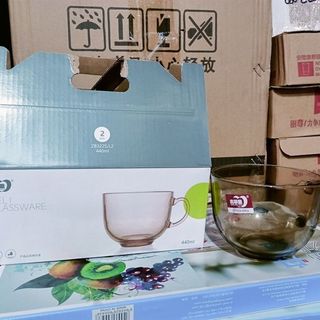 Cốc Thủy Tinh Hổ Phách ZB322 (THÙNG 48C) ( THÙNG 60C)