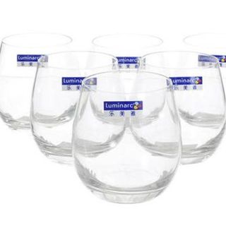 Bộ 6 Cốc Trứng Thấp Trắng Luminac (THÙNG 8B)