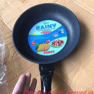 Chảo Đúc Chống Dính Đáy Từ Vân Đá Diamond 20-30cm