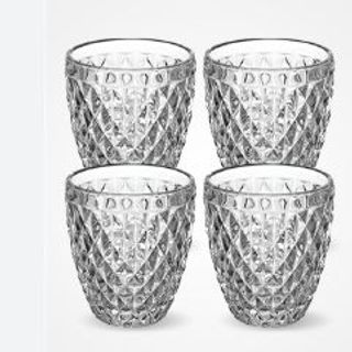 Bộ 6 Cốc Thủy Tinh Trắng 611FL (THÙNG 8B)