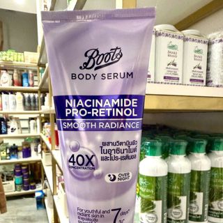 Dưỡng body Niacinamide Pro-retinol Boots Thái Lan 200ml