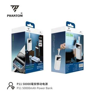 Sạc dự phòng phantom P11, 50000mah