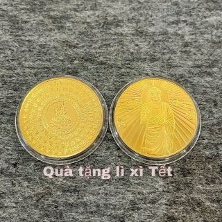 Sỉ Xu Như Lai Phật Tổ kèm túi gấm đỏ, lì xì Tết.