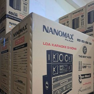 Loa Bình 4 tấc đôi Nanomax Pro-215i Công suất lớn 2200w