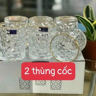 Bô 6 Cốc Thủy Tinh DL.011V ( THÙNG 8B)
