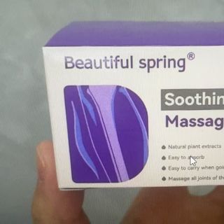 Gel Massage Thư Giãn Beautiful Spring 100g – Soothing Massage Gel Chiết Xuất Thảo Mộc Tự Nhiên