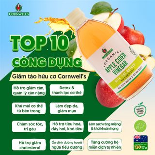 TUYỂN SỈ – ĐẠI LÝ – NPP CORNWELL’S - THƯƠNG HIỆU GIẤM LÊN MEN HÀNG ĐẦU TẠI ÚC