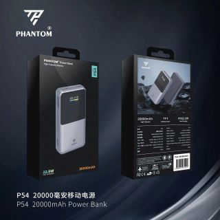 Sạc dự phòng phantom P54, 20000mah