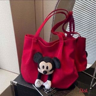 Túi tote khoác vai hịa tiết mickey