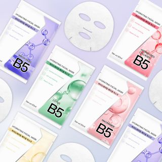 Hộp 10 Miếng Mặt Nạ B5 Hydrating Faceial Mask (5 Màu)
