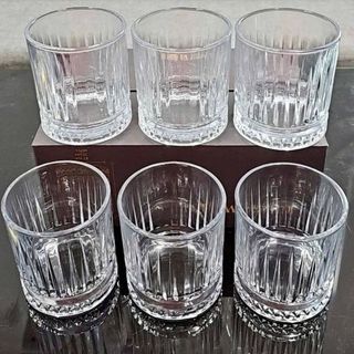 Bộ 6 Cốc Thủy Tinh CC 6408JW (THÙNG 8B)