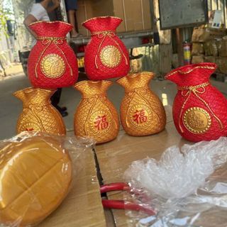 bình bông nhựa cắm hoa chưng tết