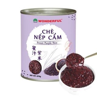 Chè Nếp Cẩm 870gr (Thùng 12 Lon)