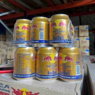 lốc 6 lon nước tăng lực redbull
