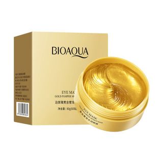 Miếng dán mắt BIOAQUA vàng 24K – giảm thâm, dưỡng ẩm, chống nhăn, hộp 60 miếng (30 cặp)