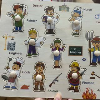 BẢNG NÚM GỖ NHIỀU CHỦ ĐỀ