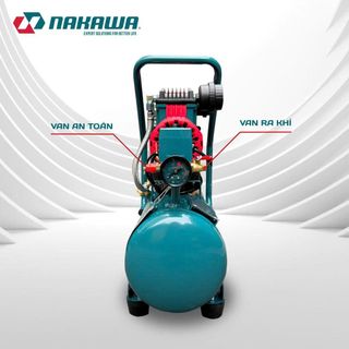 Máy nén khí không dầu, tốc nhanh, siêu êm Nakawa NK-BH1615E dung tích 15 lít