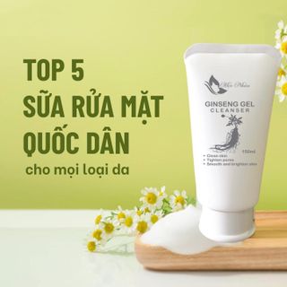 Sữa Rửa Mặt Trắng Da Thiên Nhiên Mộc Nhân