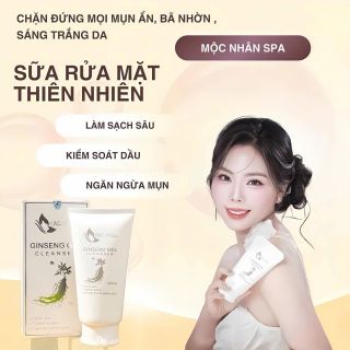Sữa Rửa Mặt Trắng Da Thiên Nhiên Mộc Nhân