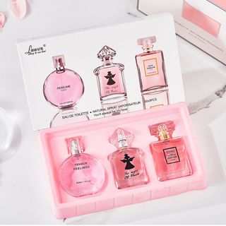 Set 3 Chai Nước Hoa Liang Li Nv Hai Perfume Set,Tender Feelings The Angel Of Paris Cooc Pereume