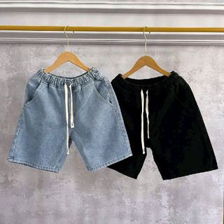 Quần short nam nữ - jean mềm, co giãn - unisex (mã: HOKO10)